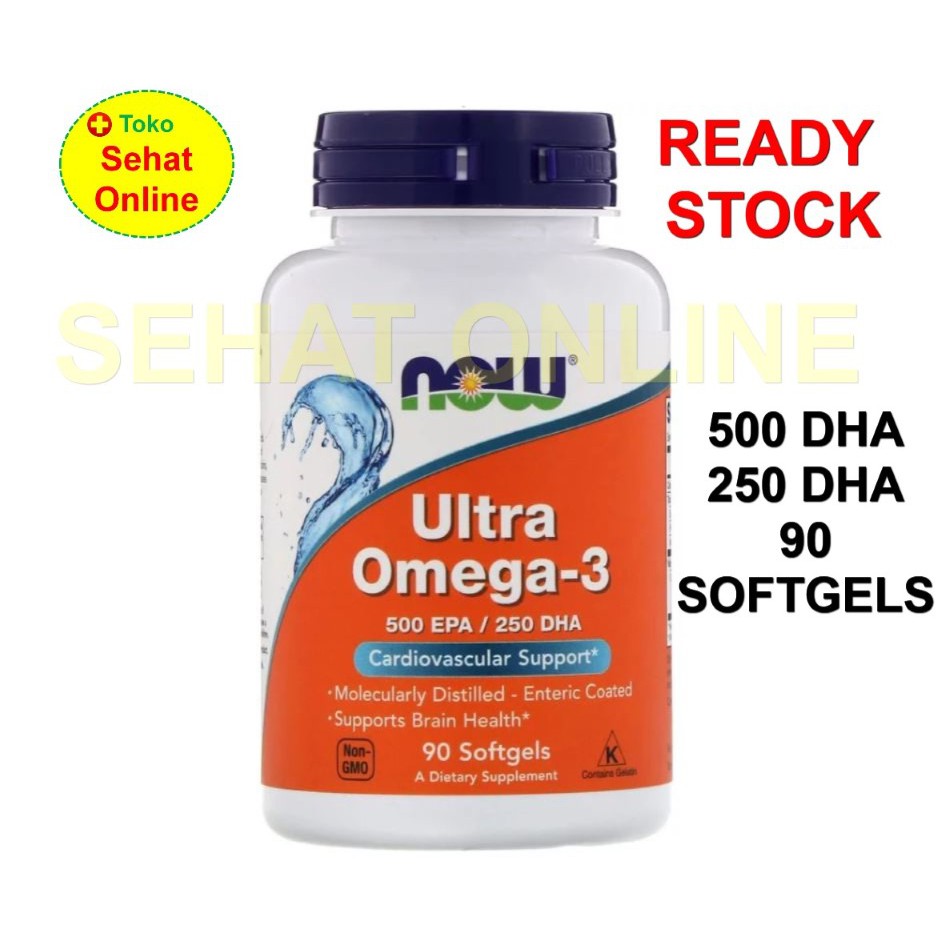 Now Foods Ultra Omega 3 500 EPA/250 DHA