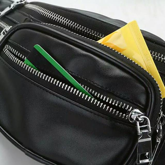 Waistbag - TRM WATERPROOF LIPAT 1AX802 Oranye. Bisa di Lipat. Parasut Y18 Pria ALL YOU NEED TERLARIS