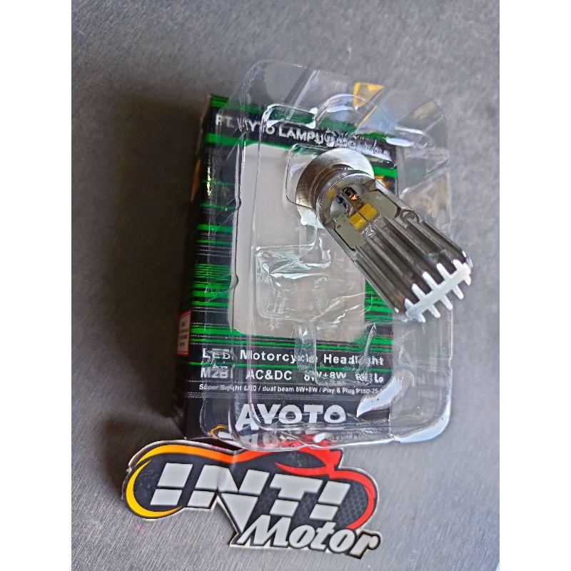 Dop Lampu Depan 8 LED tyto - ayoto H6 M2B Dop Led kaki 3 led supra lama led gl motor bebek dan matic