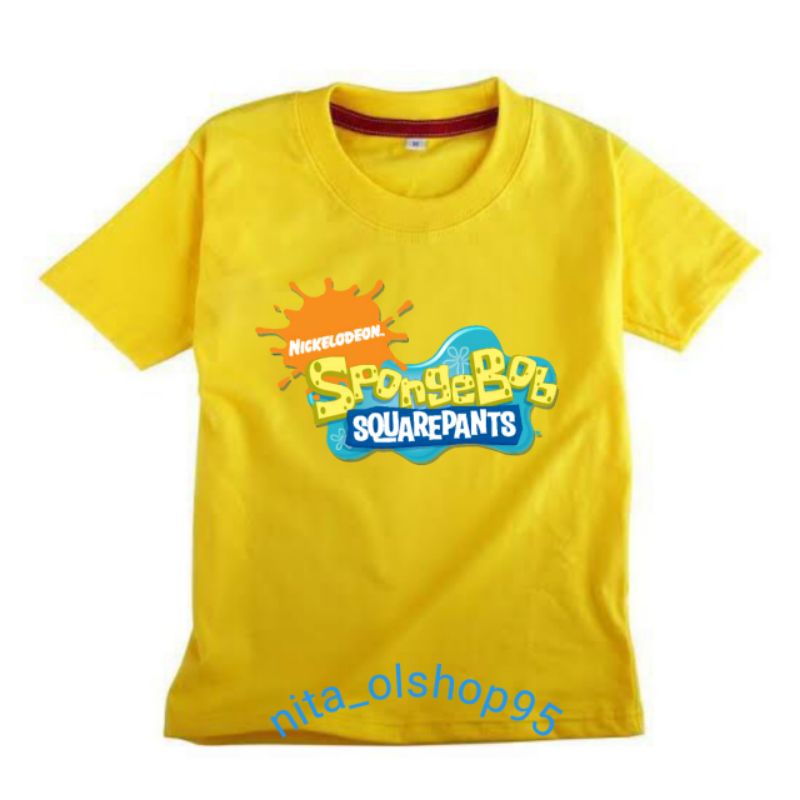 baju Spongebob kaos Spongebob