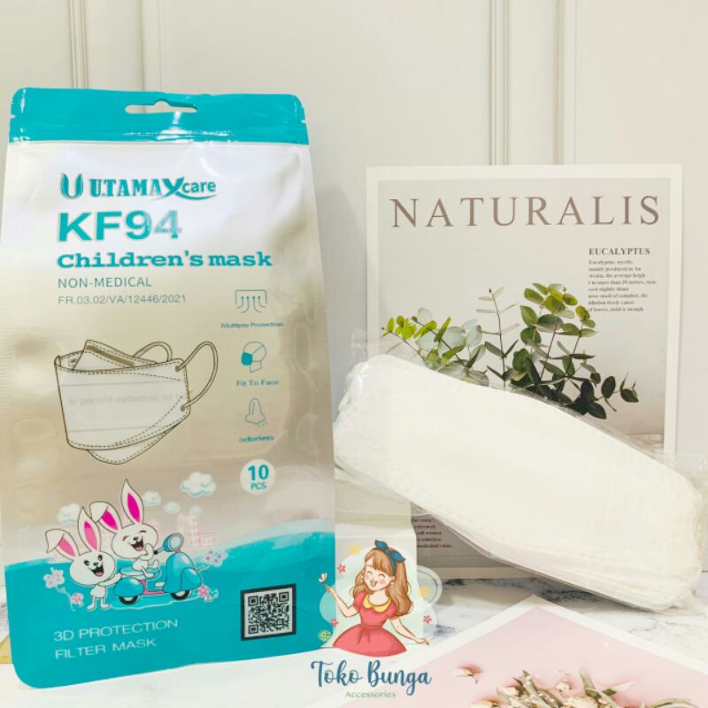 Masker anak KF94 Masker anak duckbill masker anak utama kf94 masker medis kf 94 utama embos