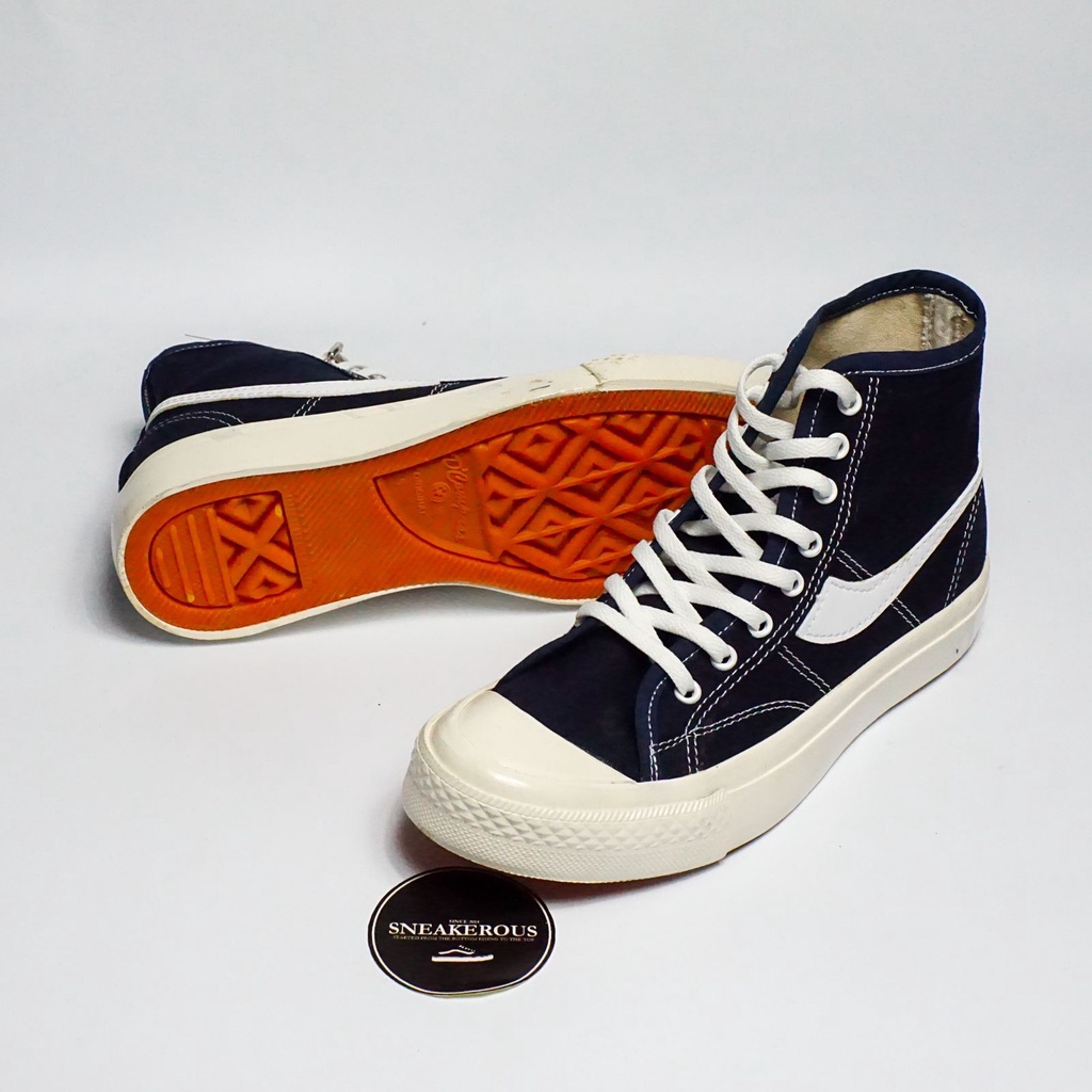 SEPATU TRAILL D COMPASS AOI HI NAVY BNIB