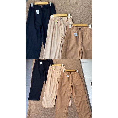 KULOT LINEN RAMI / CELANA WANITA / CELANA IMPORT