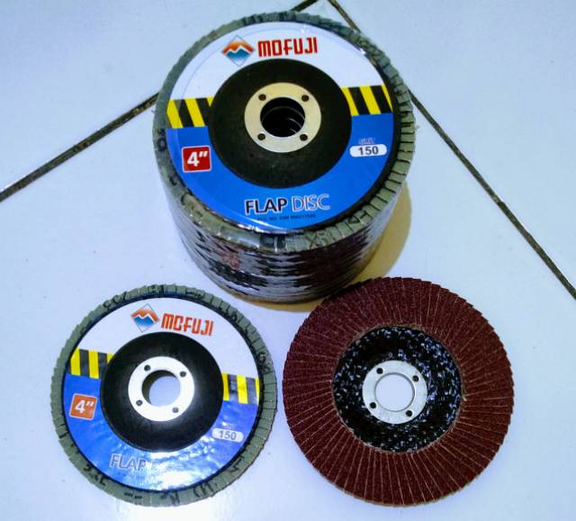 Paket mata gerinda Amplas Susun Grit 150 / Flap Disc Grit 150 Berkualitas