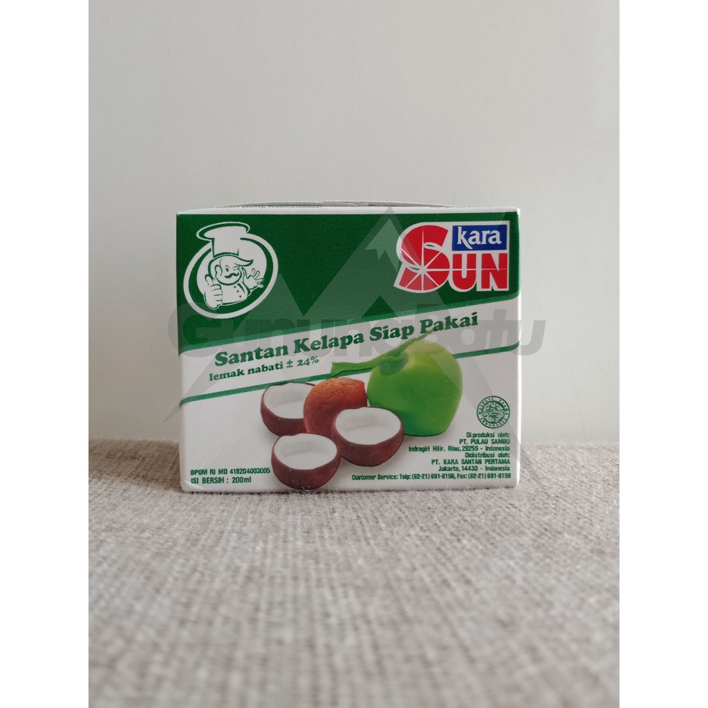 

SUN KARA SANTAN KELAPA SIAP PAKAI 200 ML