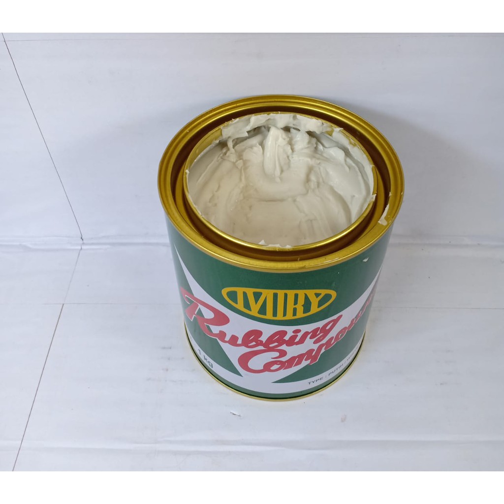 IVORY RUBBING COMPOUND PUTIH 1KG - KOMPON PUTIH IVORY