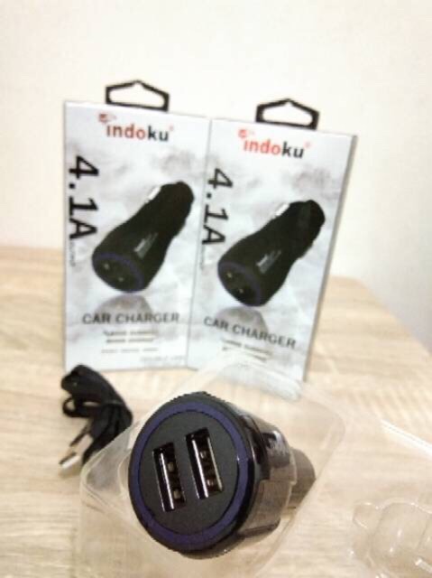 Fast car charger 4,1 A original 2 usb/ charger mobil 2 usb