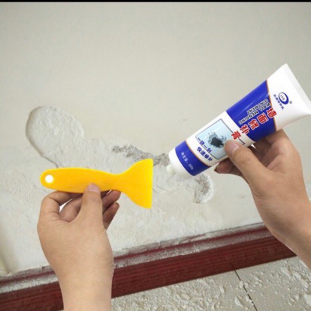 [AZ] White Repair Cream Wall Mending Ointment Krim Perbaikan Dinding Tahan Air