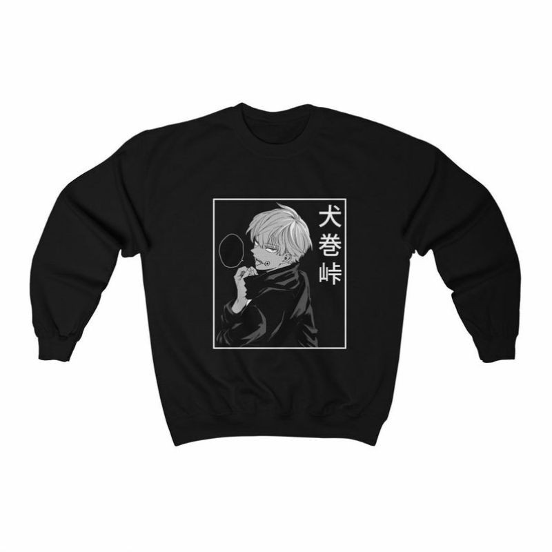 S - XXXXXL(6XL) Sweater JUJUTSU KAISEN Satoru Gojo Toge Inumakiki Crewneck Anime Satoru Gojo BIGSIZE