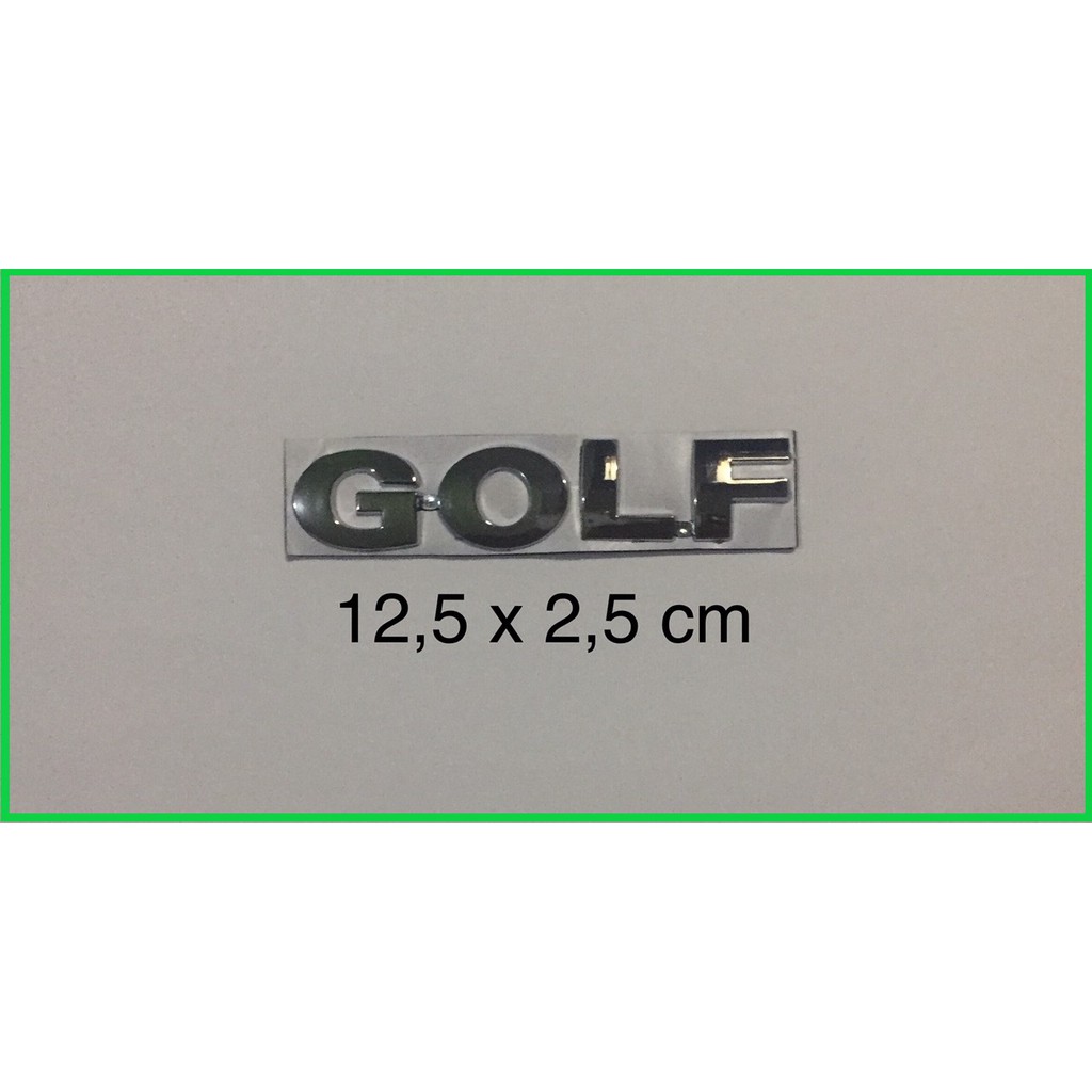 Emblem mobil VW Golf