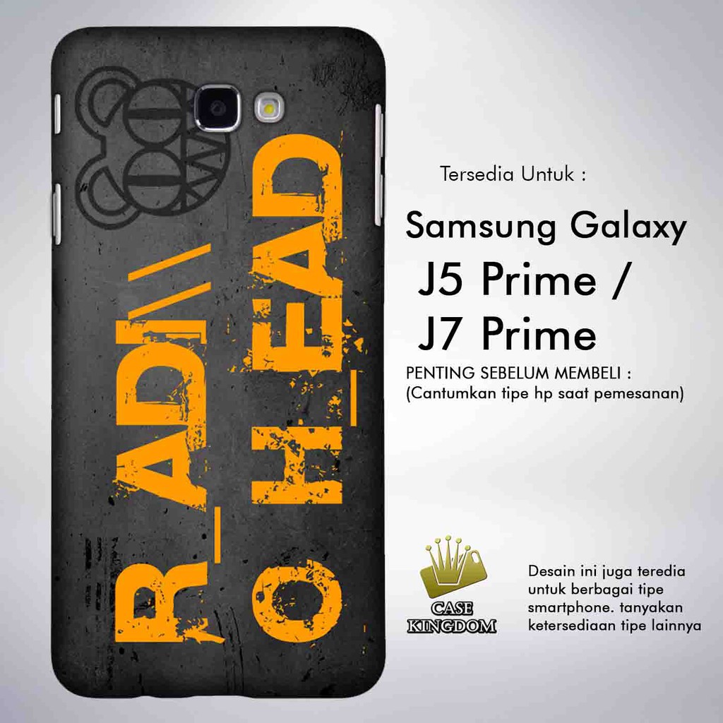Radiohead 1 Casing Custom Samsung Galaxy J5 Prime | J7 Prime Case Cover