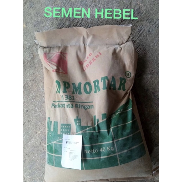 Perekat Bata Ringan TOP MORTAR . Semen hebel . Semen pasang hebel . Semen instant pasang bata ringan