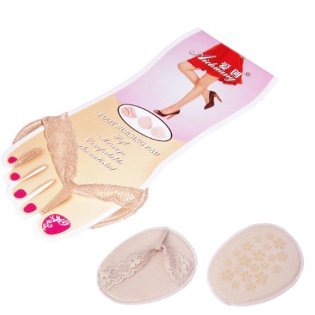 Forefoot Insole Arch Support High Heel bantalan telapak kaki depan