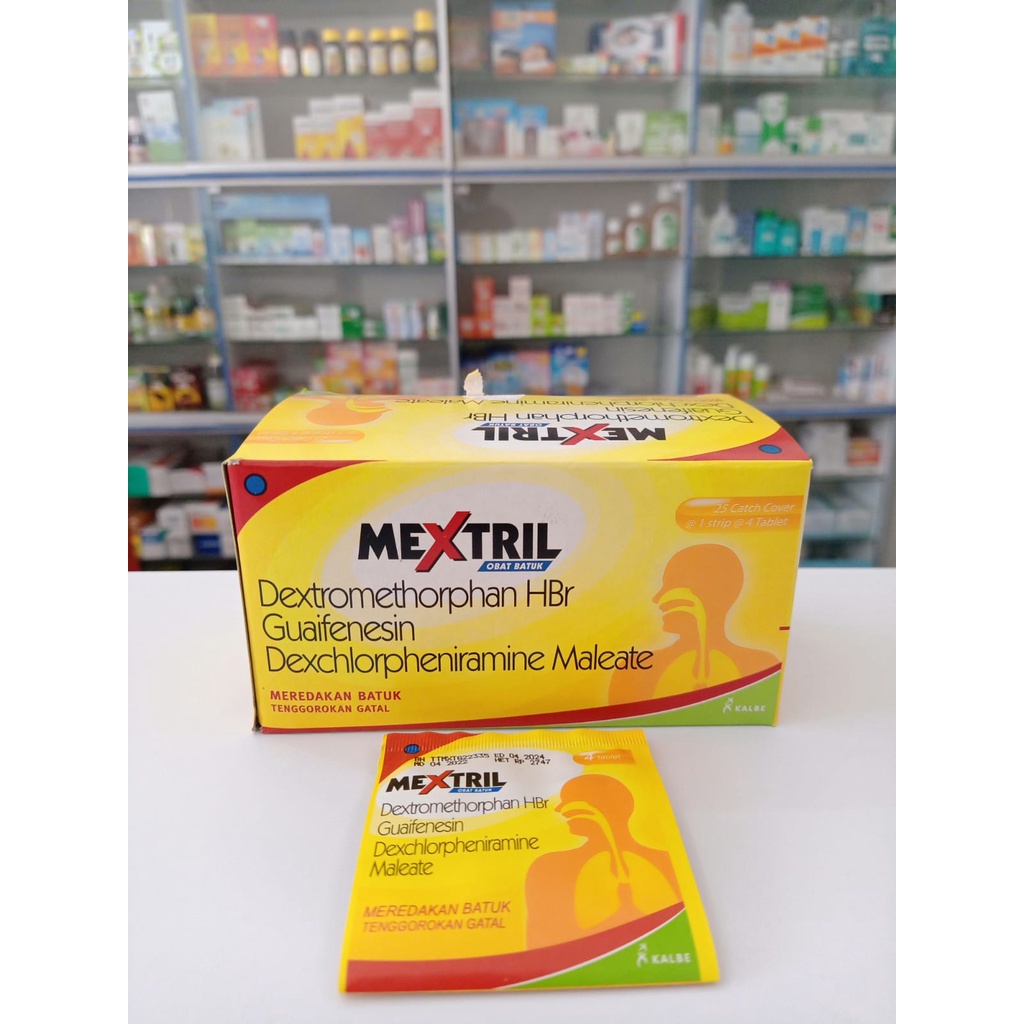 Mextril Tablet Meredakan Batuk