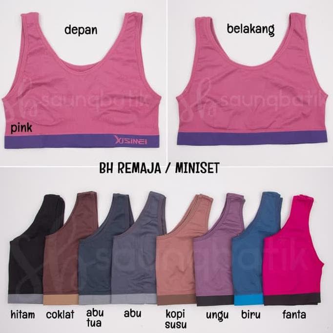 3 Pcs Miniset Rajut - Miniset Anak Perempuan / Remaja - Random Mix Warna