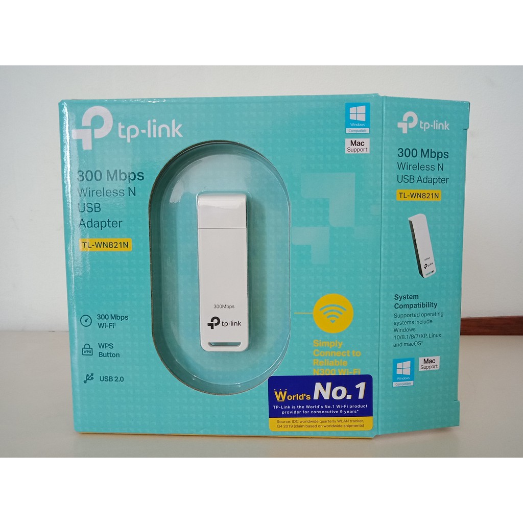 TP-LINK TLWN821N 300Mbps Wireless N USB Adaptor