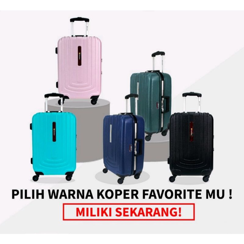 koper merek president original 24 inch. bahan polycarbonate Hardcese