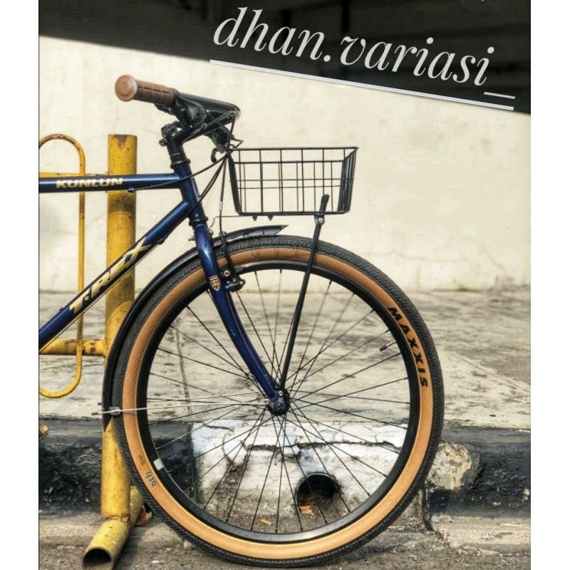 Keranjang Kranjang Touring Sepeda federal sepeda minion vintage