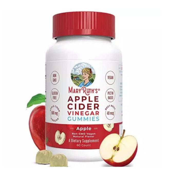 

Mary Ruth Apple Cider Vinegar Isi 60 Gummies Natural Organic Kids Frie Studio.Abrarr