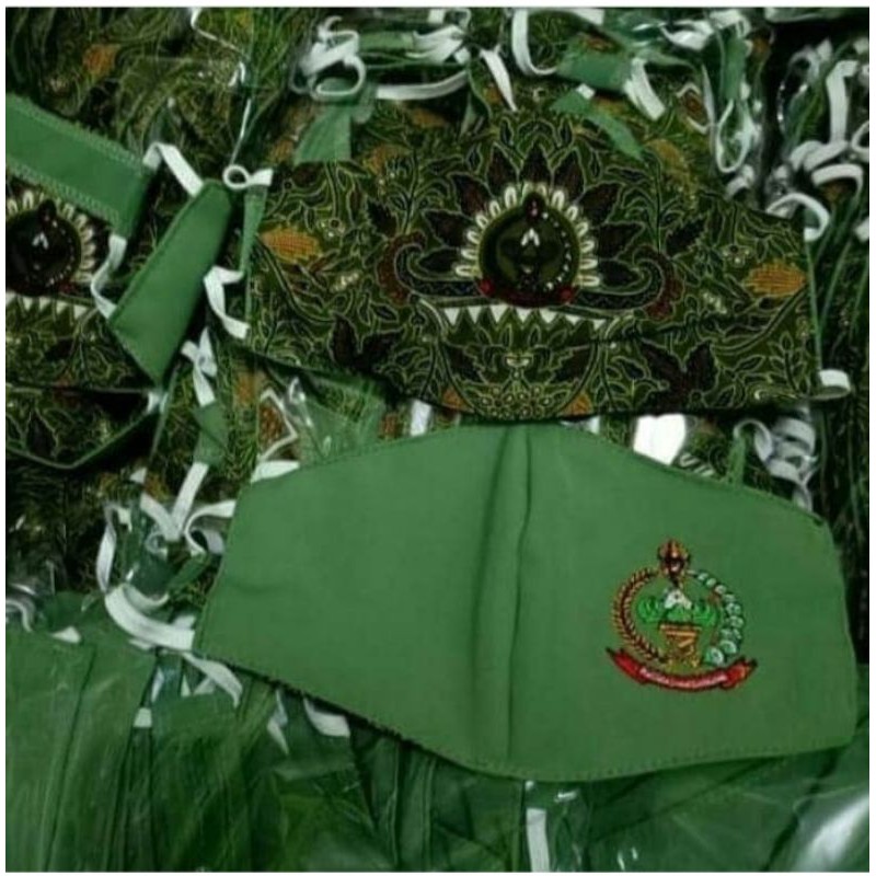 MASKER PERSIT BATIK-LOGO TENGAH BORDIR