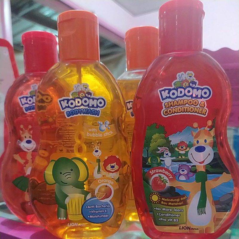 Kodomo Bodywash / Kodomo Shampoo & Conditioner