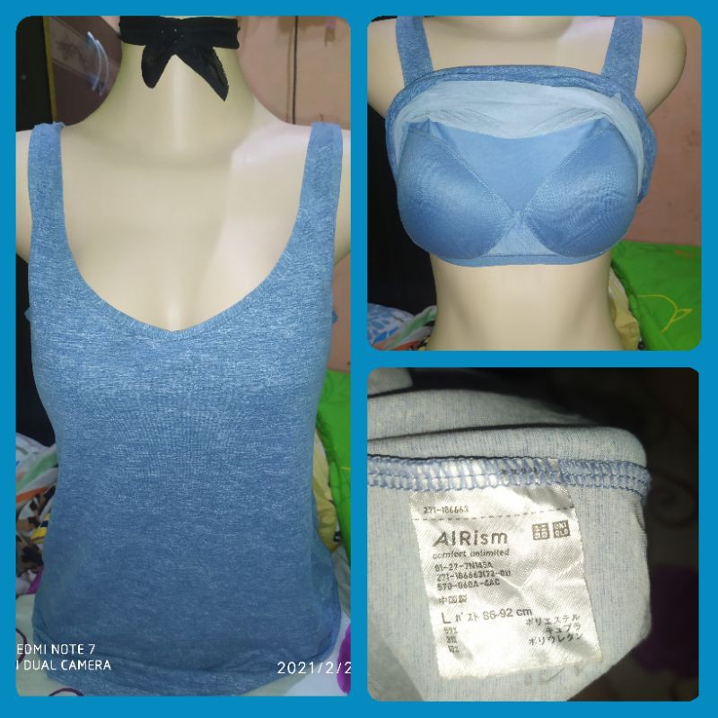 PL (Preloved) Tanktop bra, Korset,Lingerie