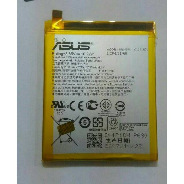 BATRE BATERAI BATTERY ASUS ZENFONE 3 ZE520KL C11P1601 ORIGINAL BATTERY ZEN3