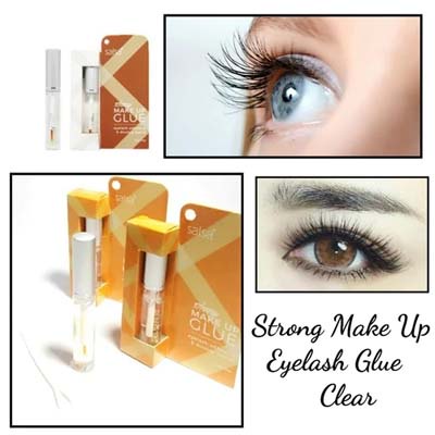 SALSA Strong Makeup Glue Lem Bulu Mata - Bening | Hitam | Putih