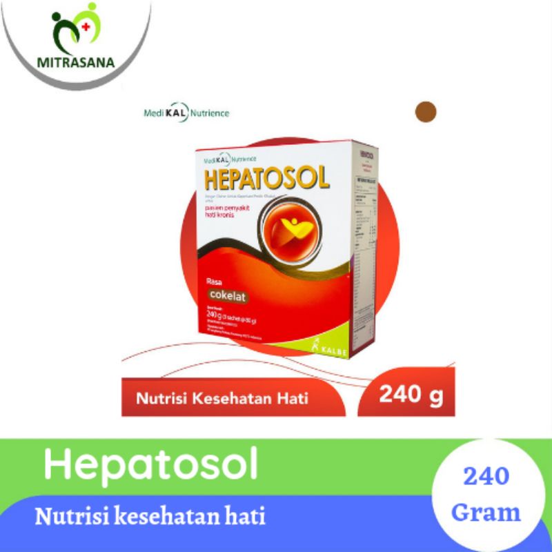 

Hepatosol - Nutrisi Kesehatan Hati 240 Gram