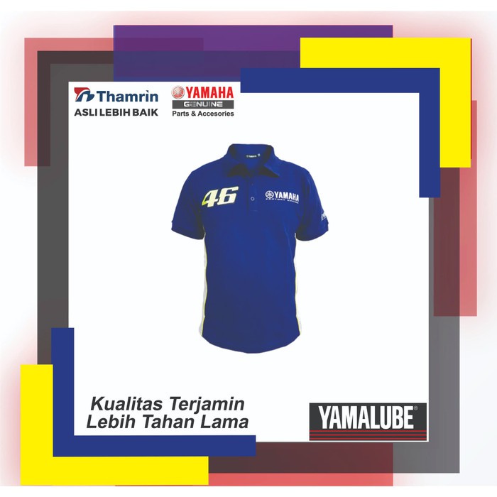 Polo Shirt Yfr / Kaos Polo 46 Asia Yamaha