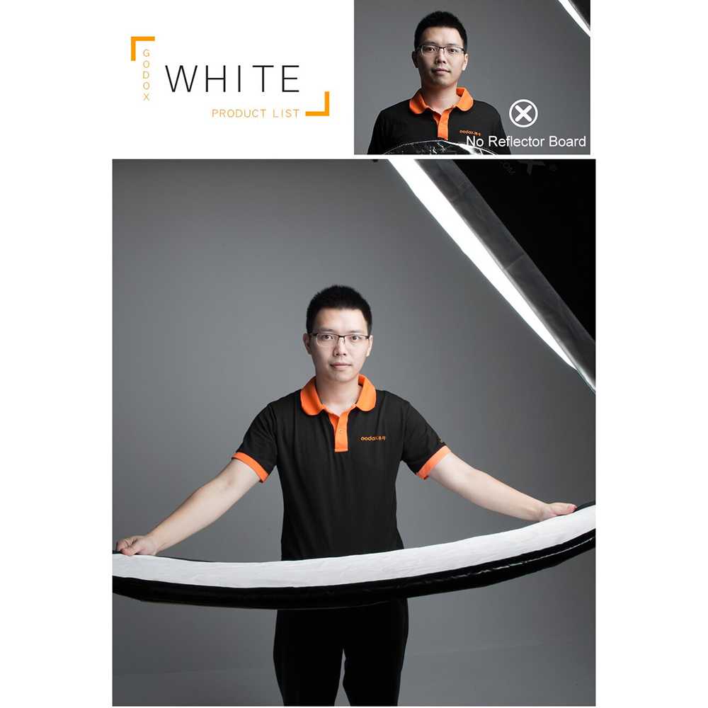 IDN TECH - Godox Reflektor Cahaya Studio Foto 5 in 1 110cm - RFT-05