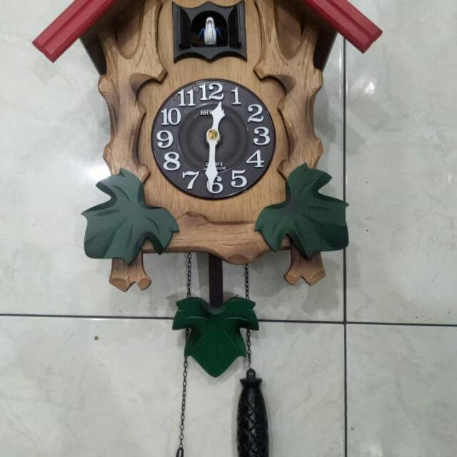 Jam Dinding Musik Kikuk Original by Rhythm 4MJ775RH06