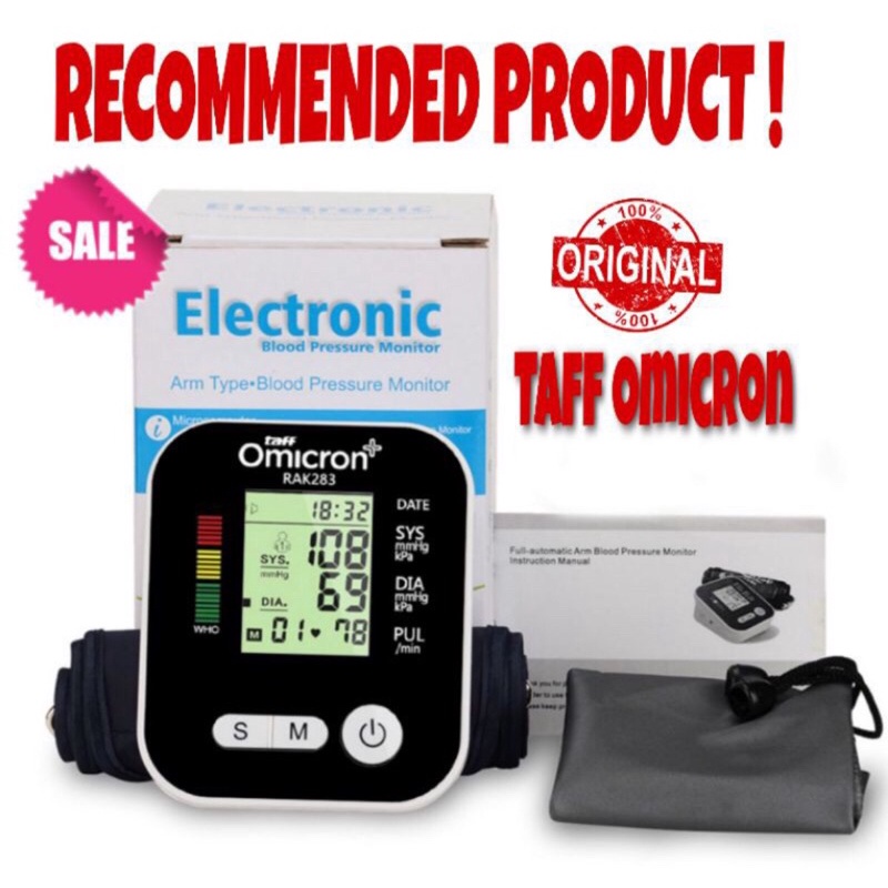 Tensimeter Digital Taff Omicron Rak 283