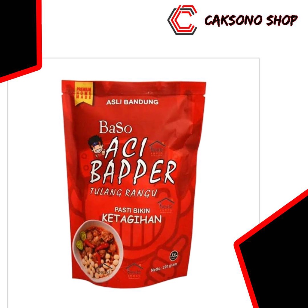 

BAPPER ORI / MERCON baso aci tulang rangu