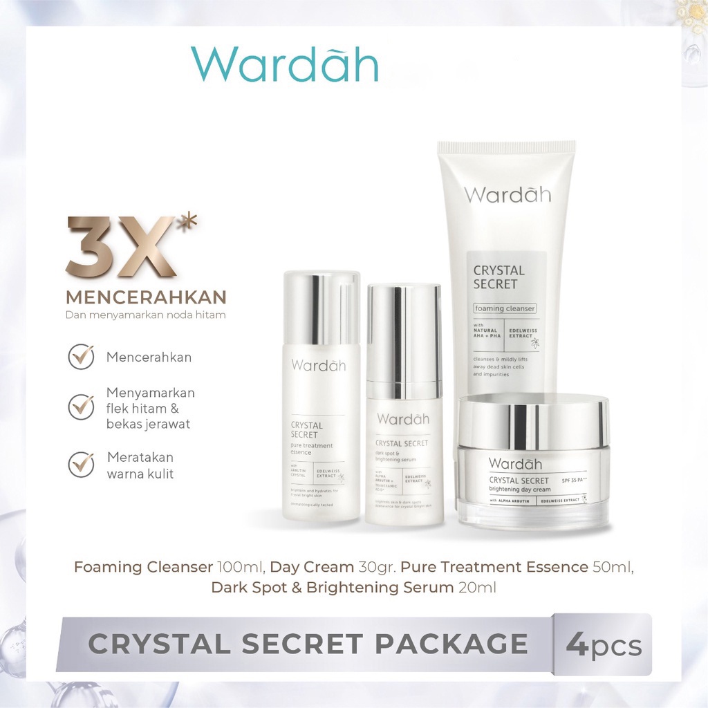 Wardah Crystal Secret Package