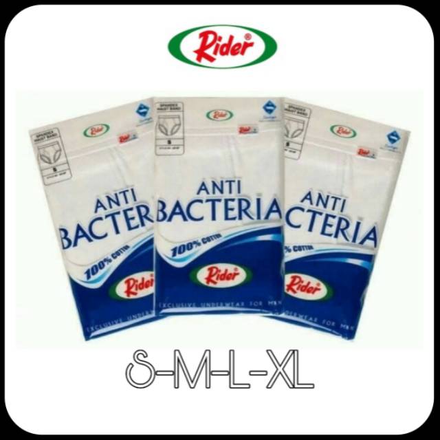 Celana Dalam RIDER ANTI BACTERIA 100 Katun Warna Putih Celana Dalam RIDER ANTI BACTERIA 100 Katun Warna Putih