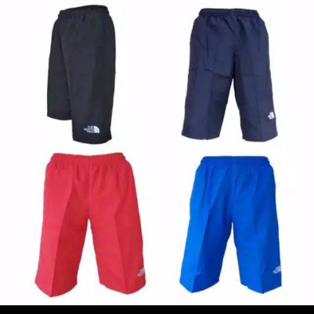 celana gunung pendek kolor the north face