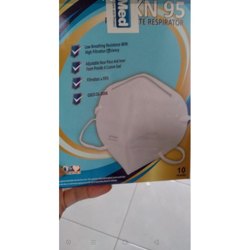 masker KN95 mermk Imed (KEMENKES)