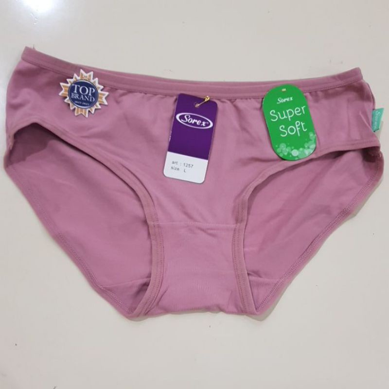 Celana dalam SOREX 1257 / CD wanita ORIGINAL sorex 1257 super soft mini M L XL XXL pakaian dalam wanita pontianak-4