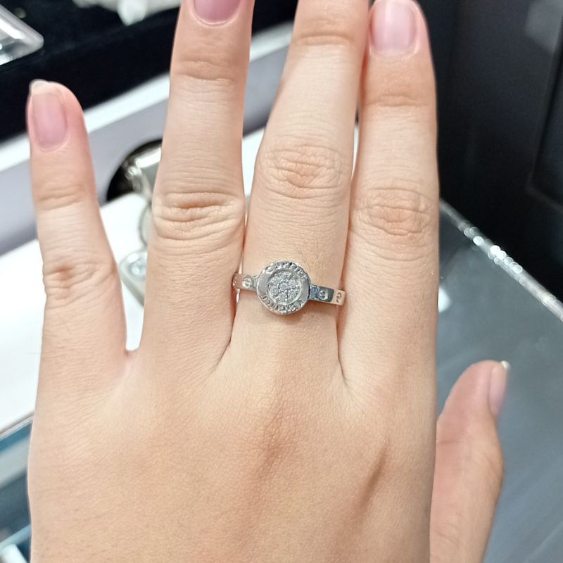Cincin Cewek Perak Silver 925/S925 Cincin Korea Cartier