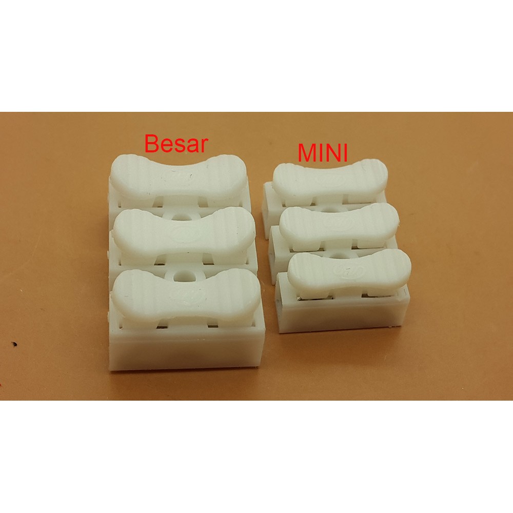 3 pin BESAR push quick cable connector terminal Wiring 10A 250V