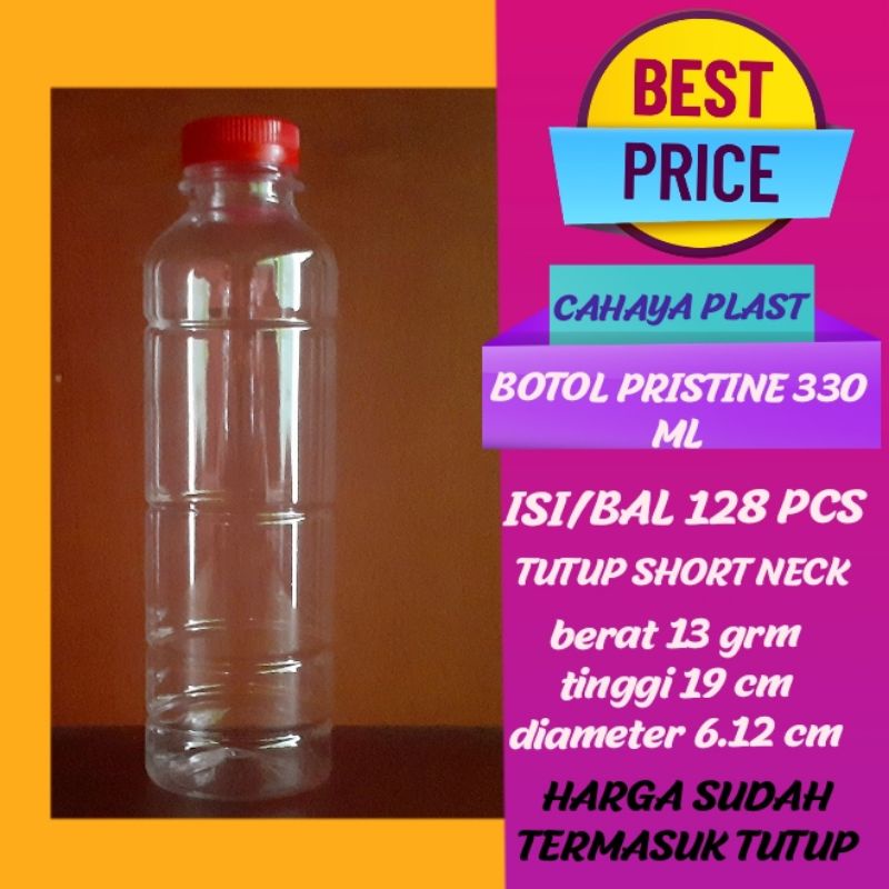 Botol Plastik 330Ml-Botol Pristine 330Ml-Botol Minuman 330Ml