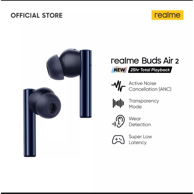 Realme Buds Air 2 Garansi Resmi