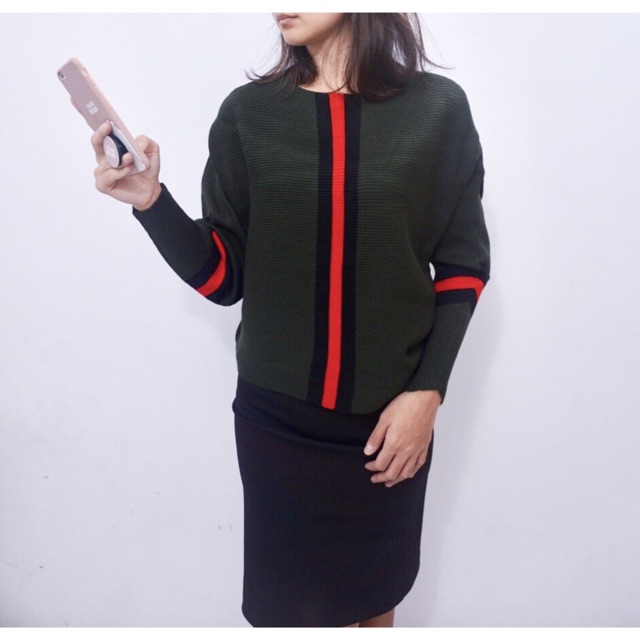 BLOUSE RAJUT PREMIUM / ATASAN RAJUT / ATASAN CEWEK (Melinoe Blouse)