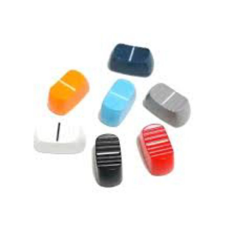 Knop potensio geser plastik warna warni