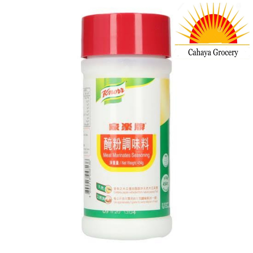 

Knorr Adolphs Meat Tenderize Pengempuk daging 454 Gr