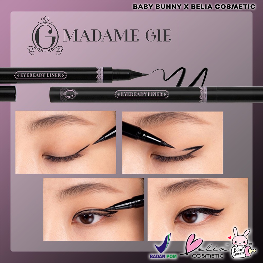 ❤ BELIA ❤ MADAME GIE Eyeready Liner &amp; Eye Wing It Lady Liner 1g | eyeliner waterproof spidol Madamegie