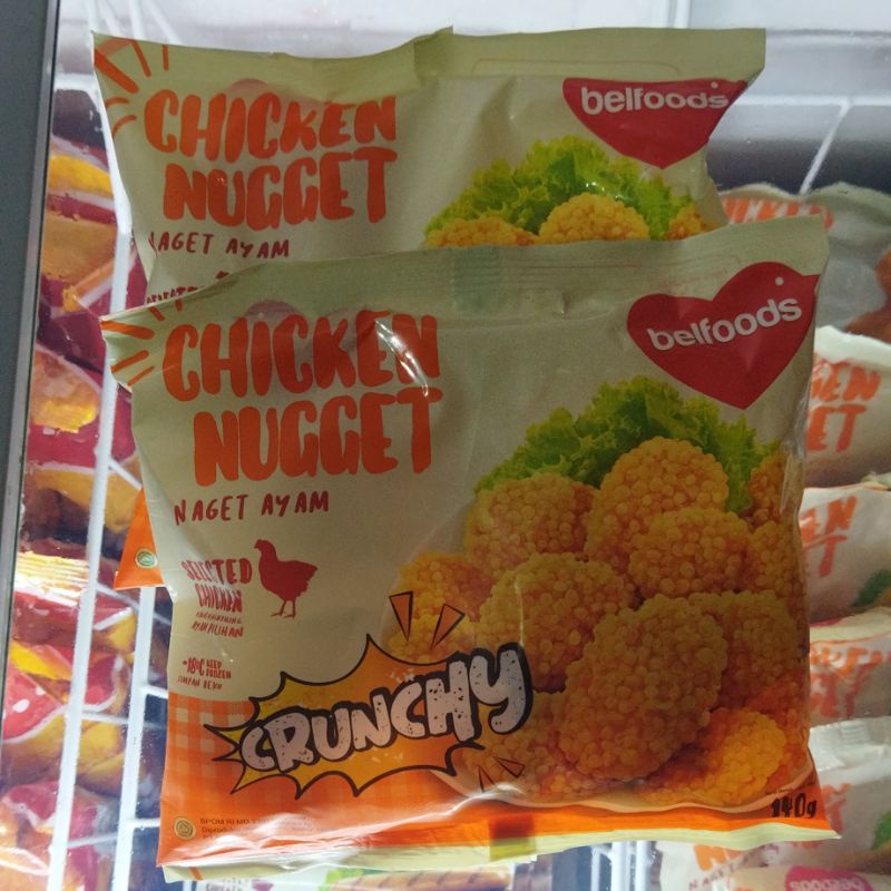 

Belfoods chicken nugget crunchy 140 gr