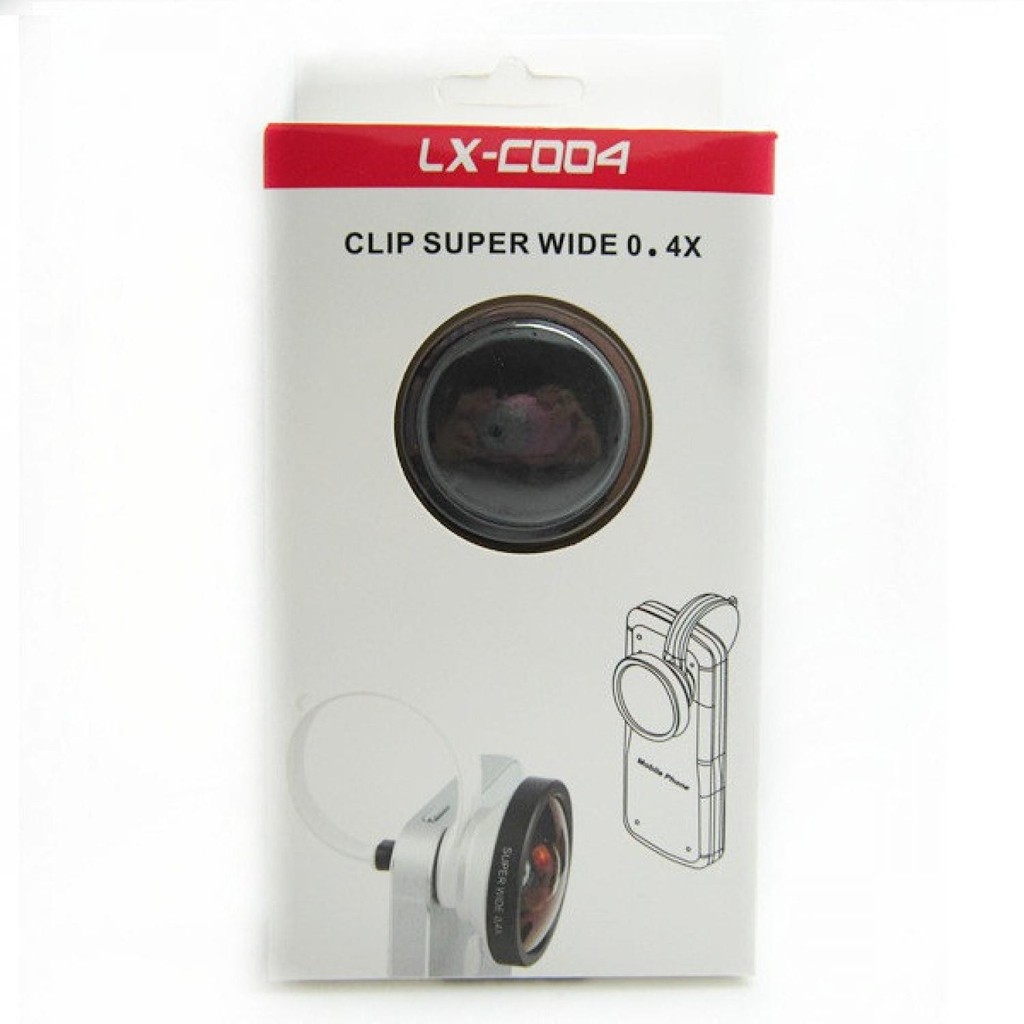 Lesung Universal Clamp Super Wide Angle Lens - LX-C004