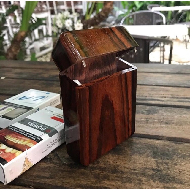 Kotak Rokok Warna  Coklat  Motif Kayu  Keren Shopee Indonesia